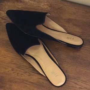 J.Jill Black Velvet Flats